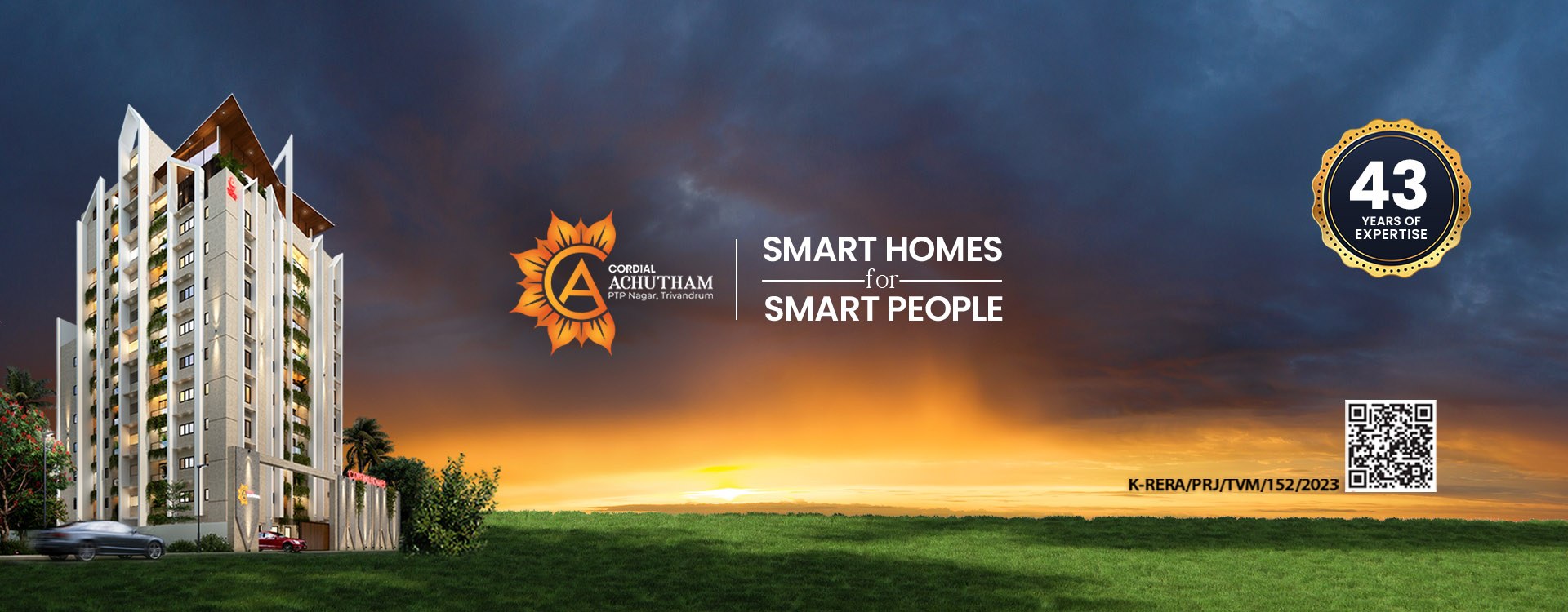 cordial achutam smart homes smart people flats for sale in trivandrum