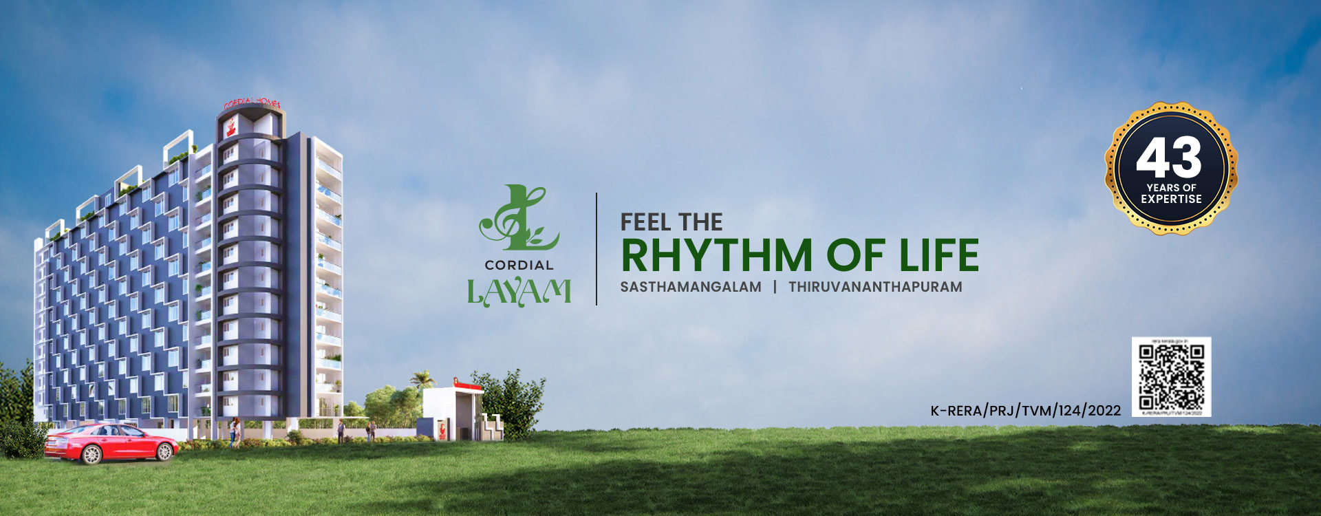 cordial layam 2 feel the rythm of life flats for sale in trivandrum