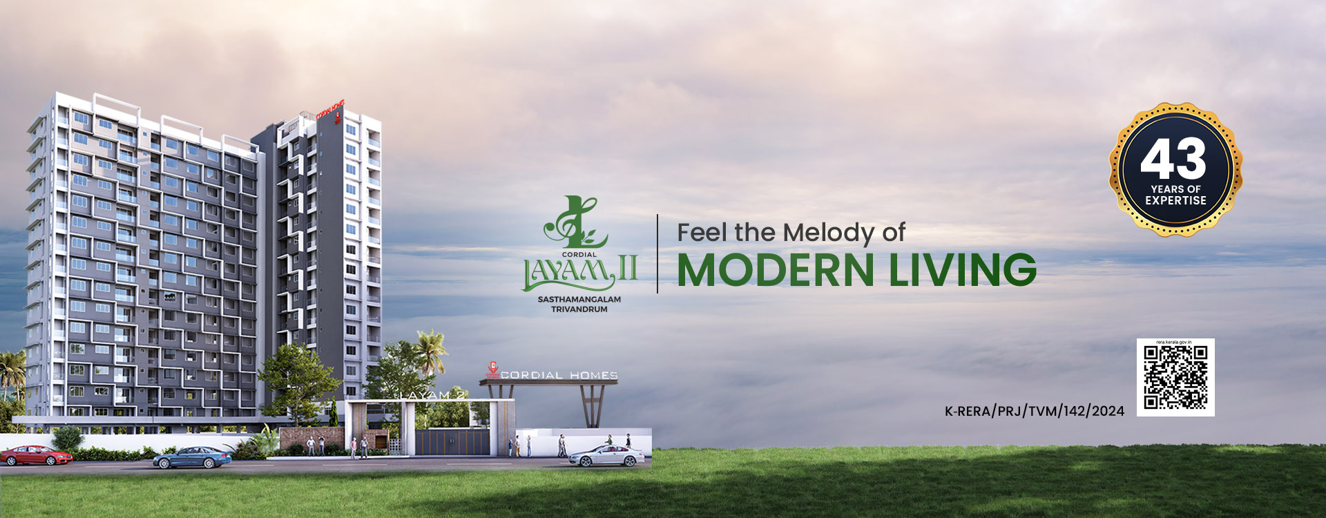 cordial layam 2 flats for sale in trivandrum