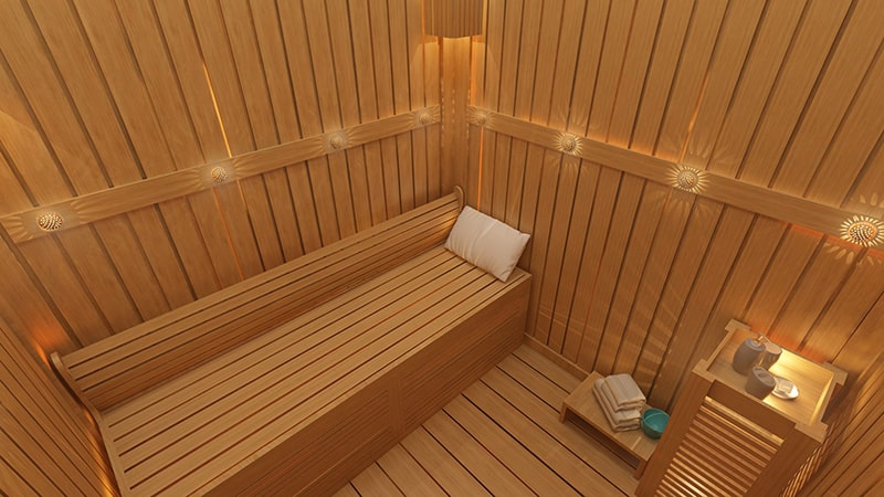 Sauna room