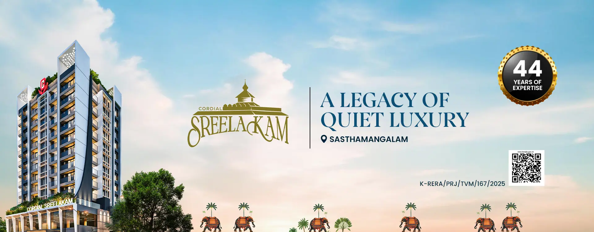 Cordial sreelakam apartment in sasthamangalam (1)